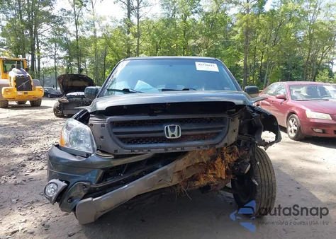 2004 Honda Pilot Ex-L из США, поврежденный, VIN 2HKYF18594H583118